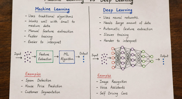 Machine Learning vs Deep Learning: What's the Difference?