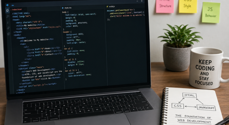 HTML, CSS, and JavaScript: The Foundation of Web Development